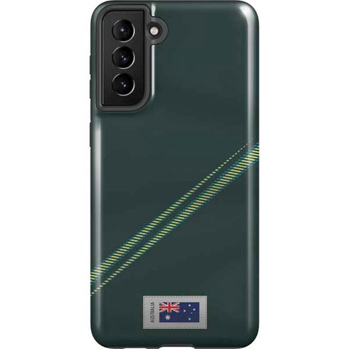 Australia Soccer Flag Galaxy S21 Plus 5G Pro Case